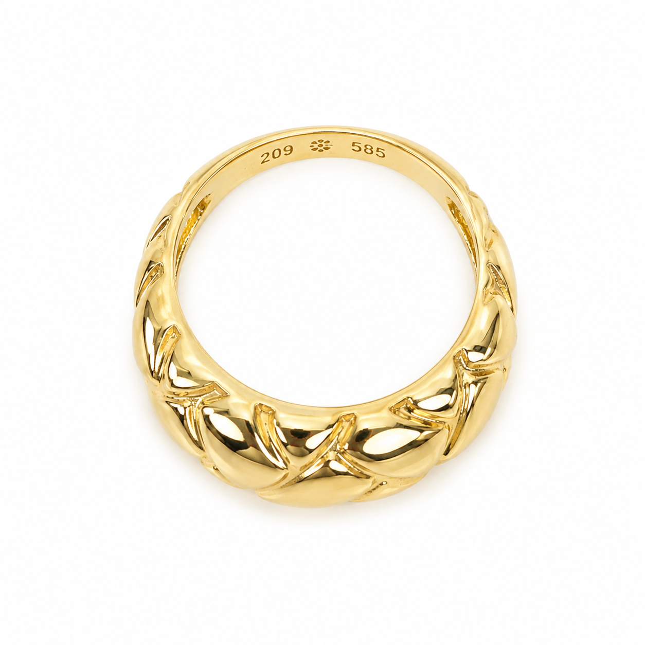 X Bold Ring