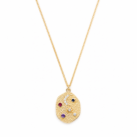 Paved Star Pendant Necklace