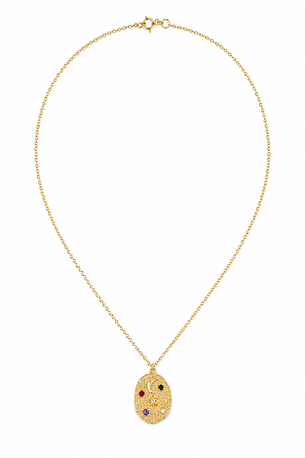 Paved Star Pendant Necklace