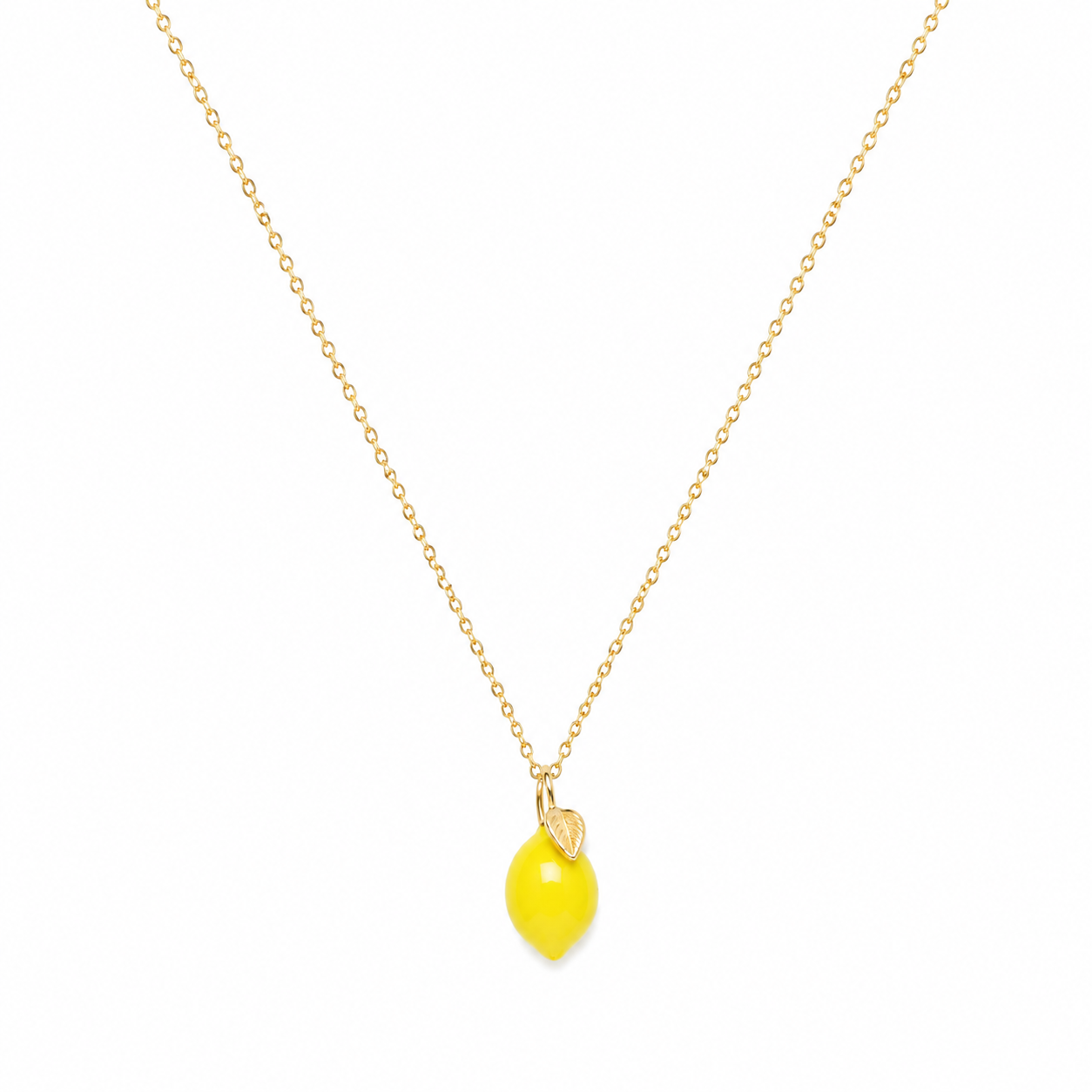 Yellow Lemon Necklace