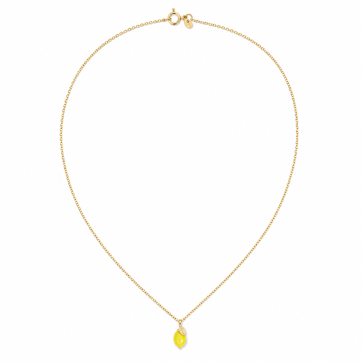 Yellow Lemon Necklace