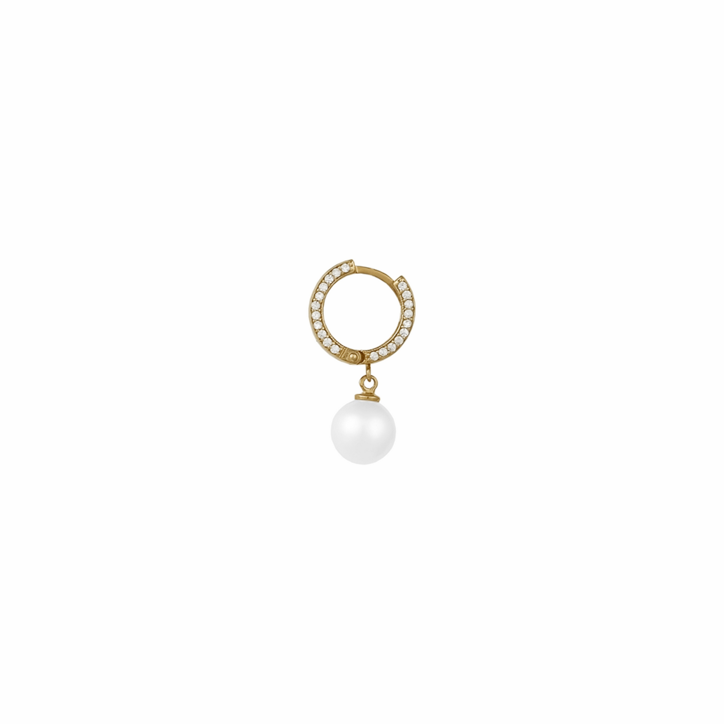 Boucles D'Oreilles Pendantes Avec Perles